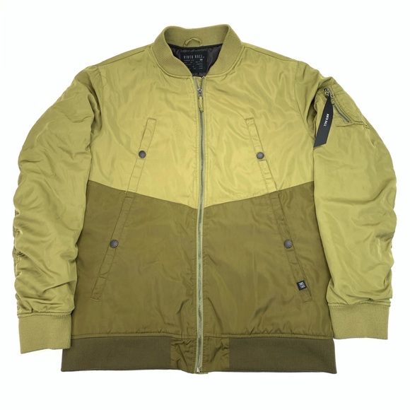 Ninth Hall Other - Ninth Hall Olive Green Bomber Jacket